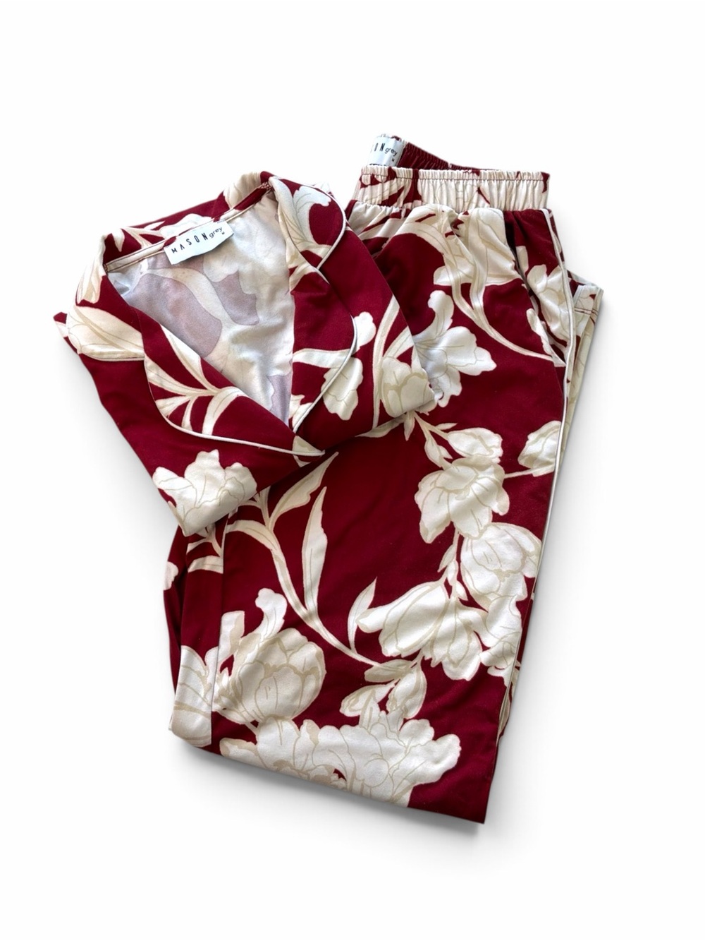 MASONgrey 2 piece women’s pajama set floral Medium